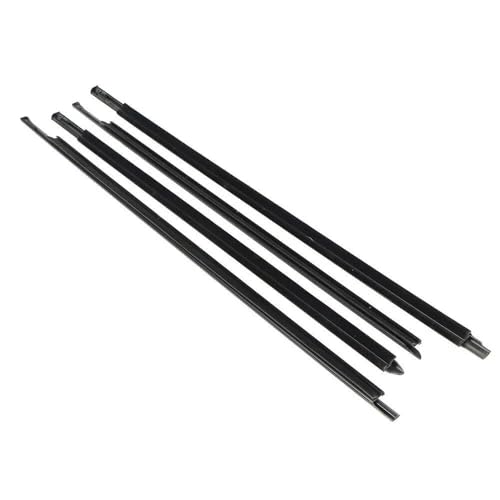 Moulure joints fenêtre caoutchouc extérieur pour vitres - Protection quatre portières