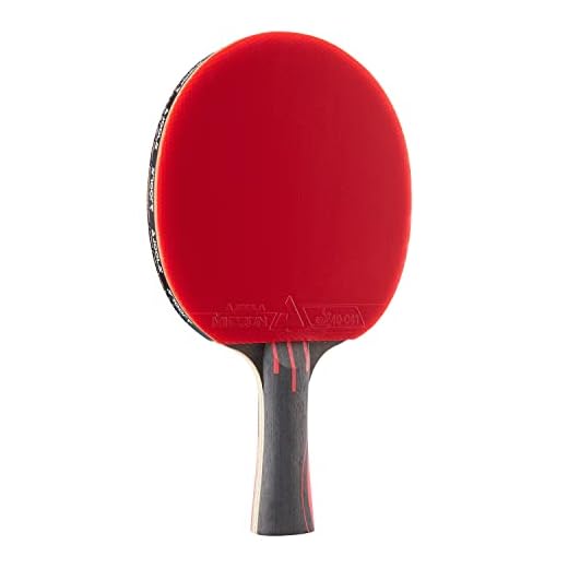 JOOLA Infinity Overdrive - Professional Performance Ping Pong Paddle with Carbon Kevlar Technology - Black Rubber on Both Sides - Competition Table Tennis Racket for Advanced Training - Extreme Speed