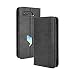 Produktbild XINNI Robustes Etui für Asus ROG Phone 5 Hülle, PU/TPU Retro Klappetui Stoßfeste Schutzhülle Flip Handyhülle Magnetisch Telefonhülle Case Cover, Schwarz