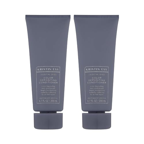Kristin Ess Tinte Semi-Permanente Hidratante Celestial Skies 6.7 Fl Oz Pack 2