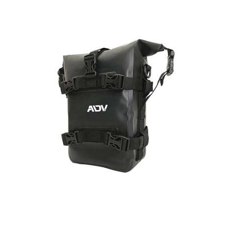 VQLDPX Impermeabile Portaoggetti Borse Laterali Per Paratelaio Moto Per BMW F750GS F850GS ADV F850 F 750 850 GS 2018-2022, Impermeabili Per Attrezzi Moto Viaggio Tasca Sella Borsa(Nero,Sinistra)