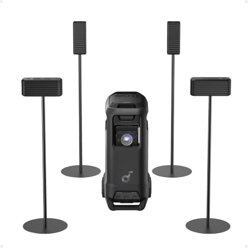 Image of Soundcore Nebula X1 Pro with Speaker Floor Stand