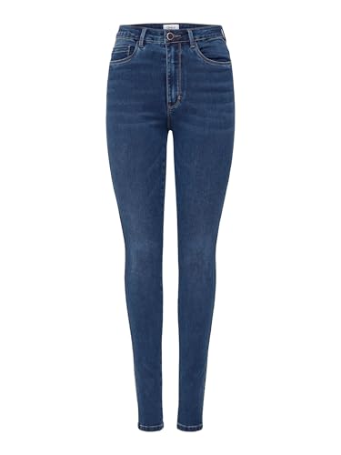 ONLY NOS Damen ONLROYAL HW SKINNY JEANS BB BJ13964 NOOS Skinny Jeans,, per pack Blau (Dark Blue Denim Dark Blue Denim), 40/L34 (Herstellergröße: L)