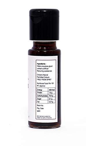 Image of Bakefrillz Chocolate Food Flavour Essence 30 ml | Concentrated Cake Baking & Dessert Flavoring Liquid | For Ice Creams, Puddings, Cookies & Bakery Recipes