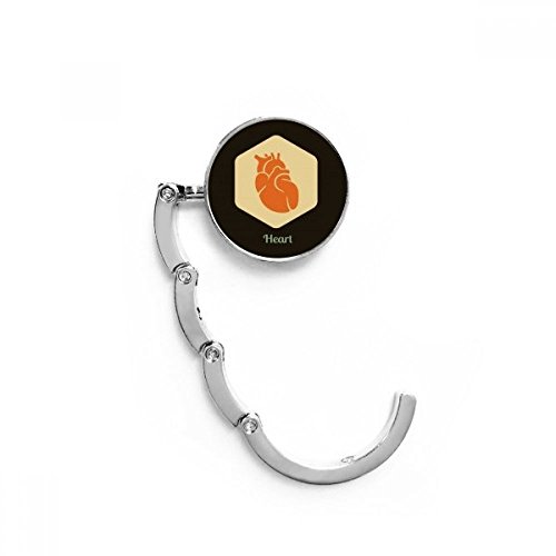 Porte pliable bureau hanger et accroche-sac compact multicolore