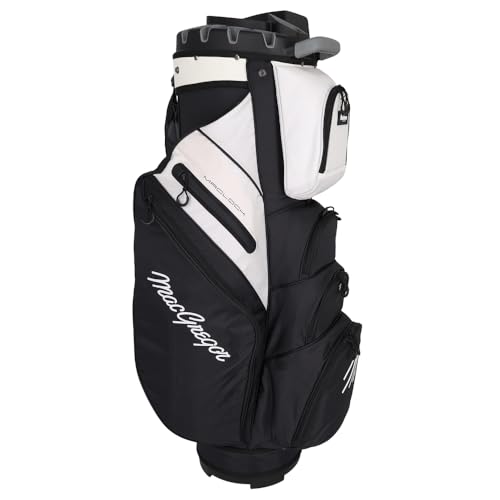 Image of MacGregor Golf MACLOCK Ultimate Divider System Trolley Bag (Black/White)