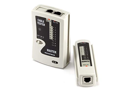 Solución a internet lento con el detector RJ-11 y RJ-45 Monoprice para cables mal crimpados 3