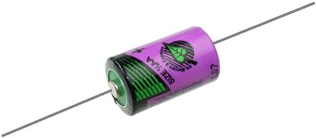 Battery Lithium Tadiran SL-750 1 / 2AA with solder wires - 3.6V