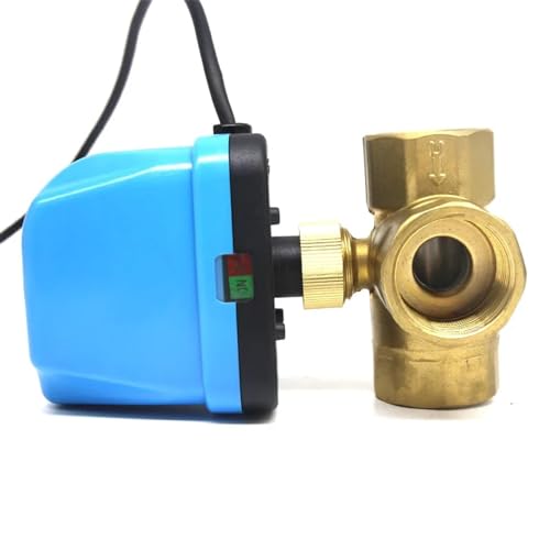 Vanne à bille électrique DN25 robuste pour vapeur d'eau et gaz - 5