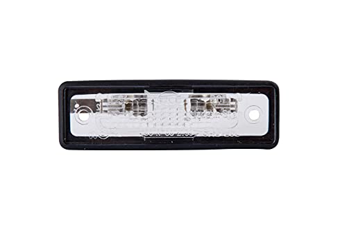 HELLA 2KA 004 331-061 Kennzeichenleuchte - Kennzeichenbeleuchtung - Anhänger - Halogen - 12V - Einbau/Schraubanschluss - SAE/ECE - Lichtscheibenfarbe: glasklar - rechts/links/außen - Menge: 5