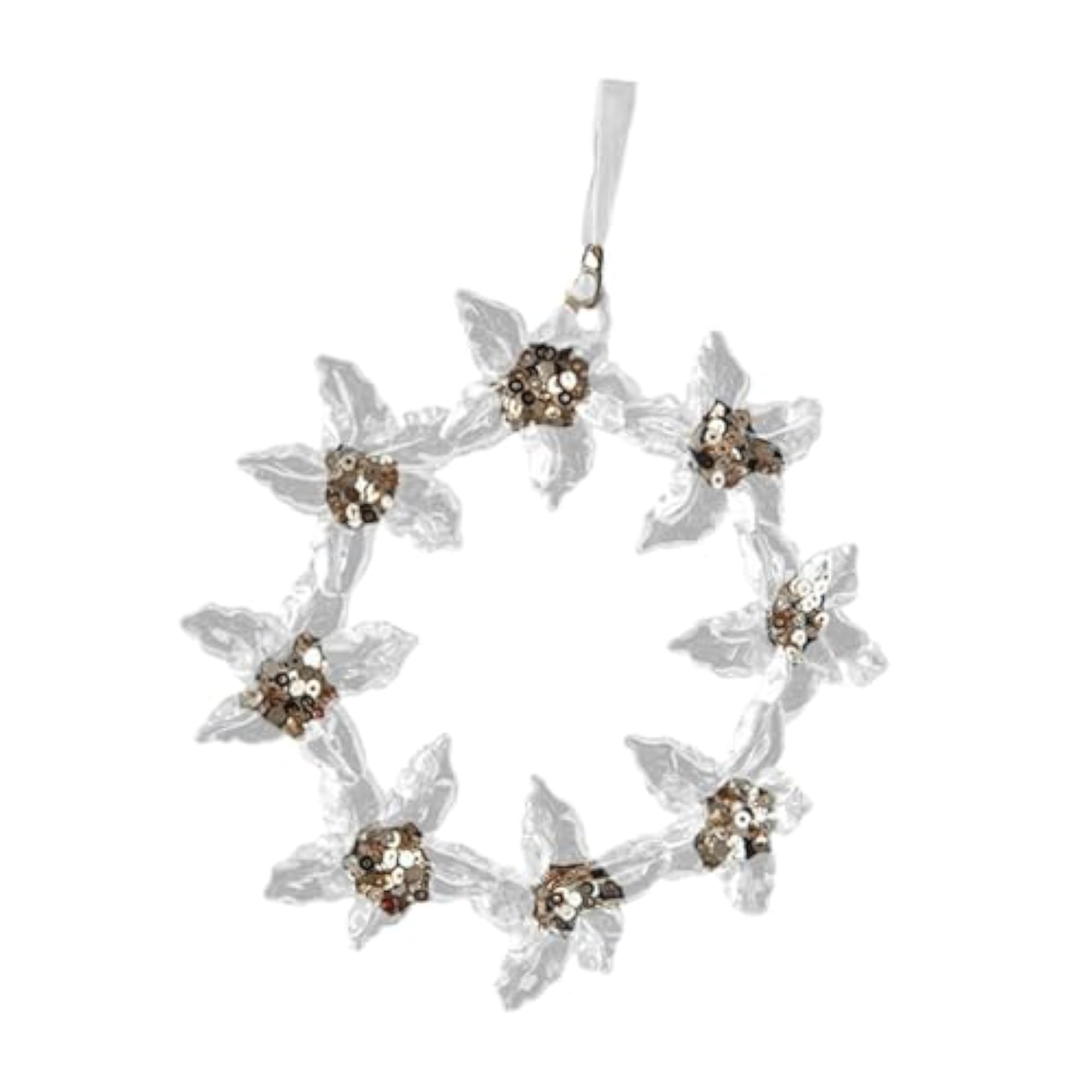 Christmas Tree Hanging Decoration, Acrylic Pendant Wreath