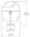 Autonautic Boat Compass - Bracket Mount - C12-002 -The Best Option for Power, Sail Boats and Life Boats - 85mm Direct Reading Dial - Made in Europe
