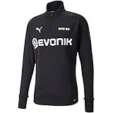 Male Puma Mann Borussia Dortmund Saison 2021/22 Training, Trikot Black-Safety Yellow, S