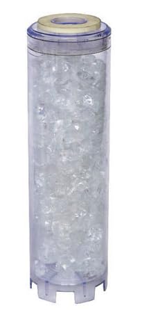 Euroacque Cartucho de filtro de agua de cristal polifosfato de 10 pulgadas CRYSTAL10