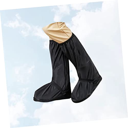 Cubrebota Impermeable para Ciclismo - Negro Talla Small miniatura 6