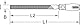KS Tools 157.0950 Bremssattel-Feile, 270mm