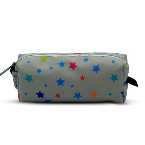 Image of VISMIINTREND Space Pre Printed Flat Pencil Pouch - Stylish and Multi-Purpose for All Ages Boys & Girls | Large | Stationary Organizer | Pen Case | School | Kids | College | Students | Gifts