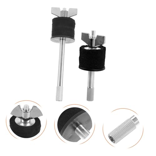 Soporte para platillos LIOOBO, 2 piezas, de aleación, para montaje en brazo de batería y apilamiento de platillos miniatura 7