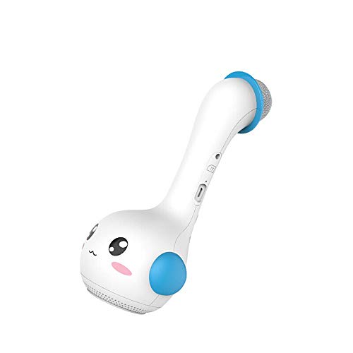 Micrófono de karaoke para niños, micrófono inalámbrico portátil para niños con altavoz...