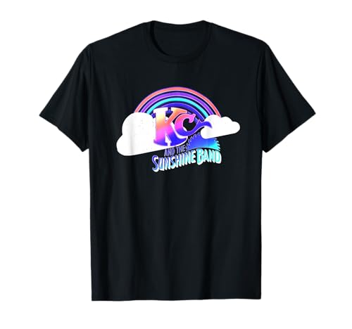 Photo de KC & The Sunshine Band Rainbow Cloud Logo T-Shirt