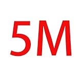 YANGPING HONGHUAER 22. Awg. Verzinnter Kupferkabel Weiße Ummantelte Verlängerung Elektrischer Drahtkabel 2Pin Linie Freies Schneiden for SMD 5050 3528 LED Streifen Licht (Color : 5 Meter)