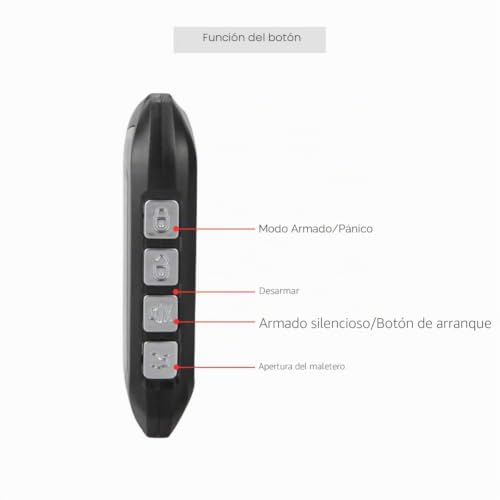 Alarma de coche de 2 vías Easyguard EC201-M9 para evitar robos y arrancar a distancia 2