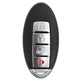 KeylessOption Keyless Entry Remote Control Car Smart Key Fob Replacement for CWTWBU735