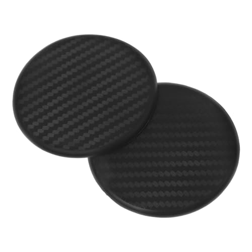 Luxshiny Car Cup Non- Round Mat Soft Drink Holder for Vehicle Lightweight Decorative for Car Interiors Easy to Clean