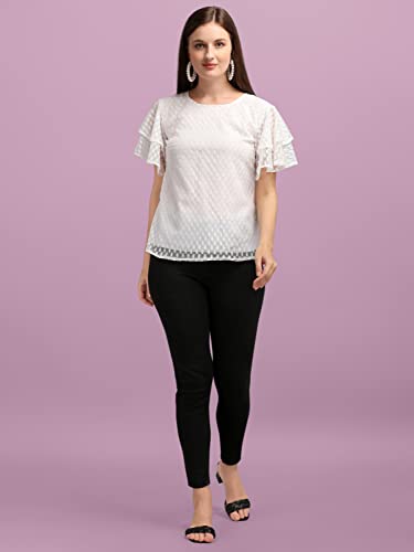 Image of Wedani Women's Solid Regular Fit Blouse