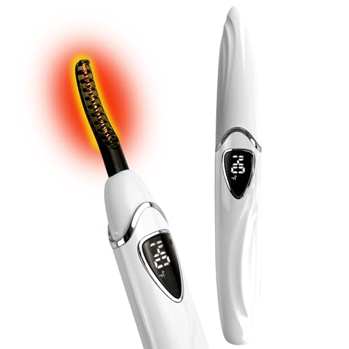 Recourbe Cils Chauffant Tehoi S600 - Boucle Cils Chauffé avec Contrôle de Température Précis, Arrêt Automatique Intelligent pour...