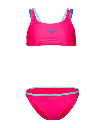 ARENA Girls Feel Solid Two Piece Tweens Casual Bikini Pool Or Beach Bathing Suit