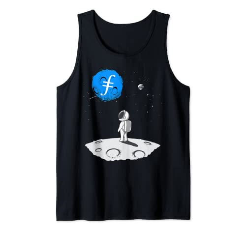 Cryptocurrency Talk Fun Filecoin Moon In The Universe Camiseta sin Mangas