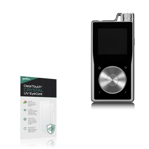 BoxWave Screen Protector Compatible With Questyle QP2R - ClearTouch Crystal Anti-UV EyeCare (2-Pack), Filters out Harmful Blue Light Reduce Fatigue