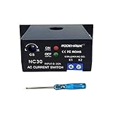 Current Sensing Relay AC Current Sensing Switch 0-30A Normally Closed Current Sensor Monitoring Rela
