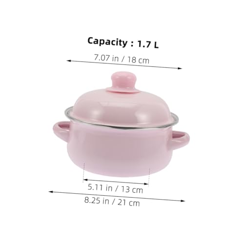 Cocotte classique Alipis en émail durable avec double poignée