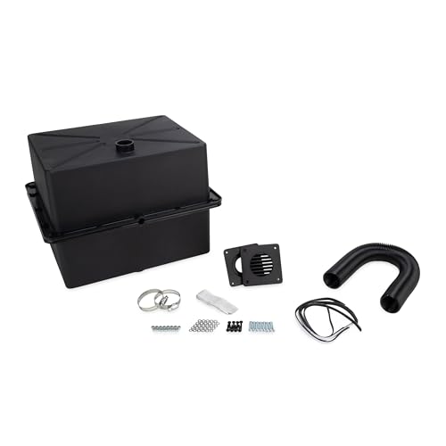 Camco Side-by-Side Double Battery Box | Features Vented Design to Expel Hazardous Gases & Holds...