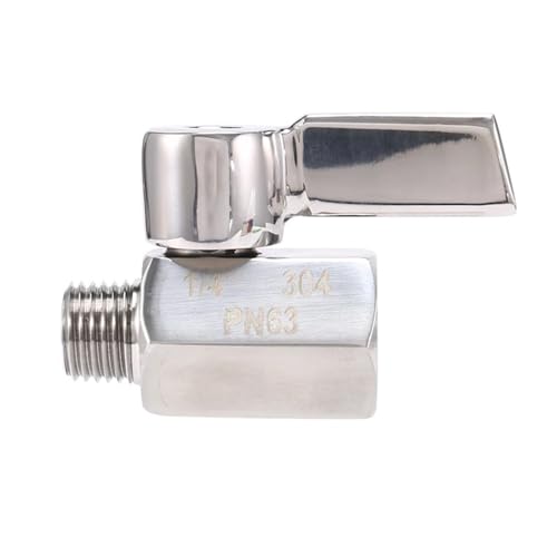 Mini vanne inox 304 premium quart de tour 1/4 NPT - 2