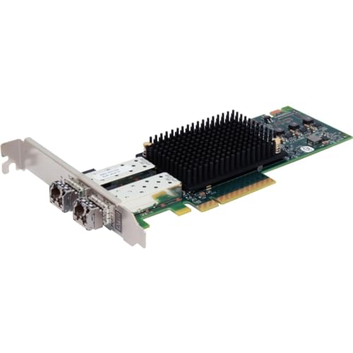 Adaptador de Bus Anfitrión Fibre Channel ATTO de Doble Canal 32 Gb/s Gen 6 PCIe 3.0 miniatura 1
