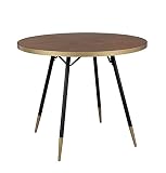 BOITE A DESIGN Table de Repas Bois et métal Denise