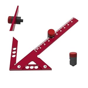 HofWerker Zentrier-Winkel/Mittenfinder für Holz