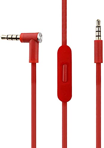 Cable de audio 3.5mm a 3.5mm con micrófono y control remoto miniatura 1