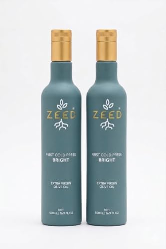 Aceite de oliva extra virgen ZEED Bright 16.9 Fl Oz Pack 2 miniatura 1