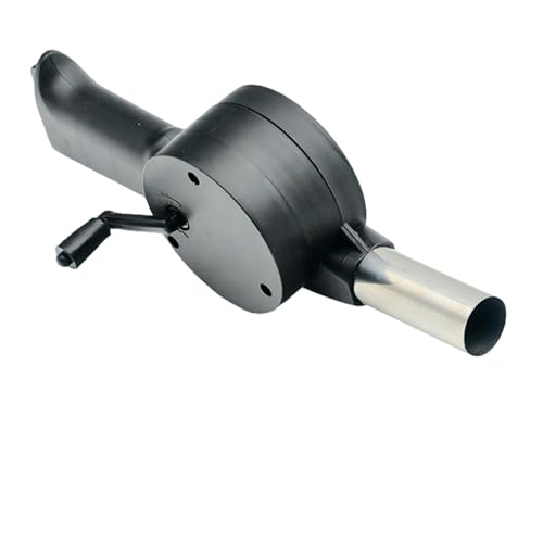 NexusGoods Soffietto Accendi-Fuoco Manuale, per Campeggio, Barbecue, Fuoco da Campo e Cucina all‘Aperto con Impugnatura Ergonomica