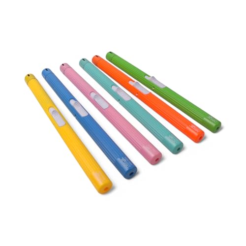 Deconox 2 Adet Mutfak Barbekü Şömine Mangal Soba Ocak Çakmağı Çocuk ve Güvenlik Emniyetli 21.5cm (RENKLİ)