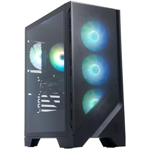 MSI Codex Z2 Gaming Desktop: AMD R7-8700F, GeForce RTX 5060, 32GB DDR5, 1TB m.2 NVMe SSD, USB Type-C, VR-Ready, Windows 11 Home : A8NVL-446US