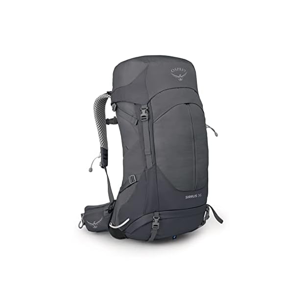 Osprey Sirrus 36L Women's Hiking Backpack, Tunnel Vision Grey