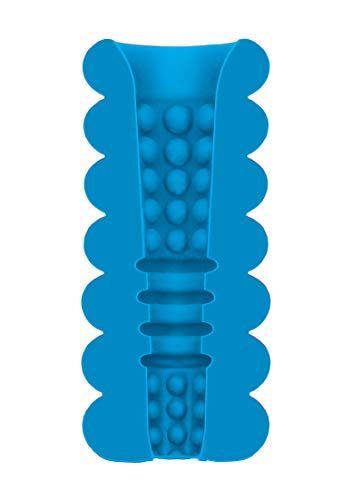 Masturbateur Mood Thrill Doc Johnson bleu à texture interne stimulante