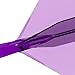 CUESOUL ROST 77 Integrated Dart Shaft and Flight Big Wing Shape Purple with White Logo-L