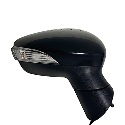 Spieg Fo1321457 Passenger Side Mirror Replacement For Ford Fiesta 2011-2019 Power Heated W/Spotter W/Turn Signal Light Black Cover (Rh) #TOP24
