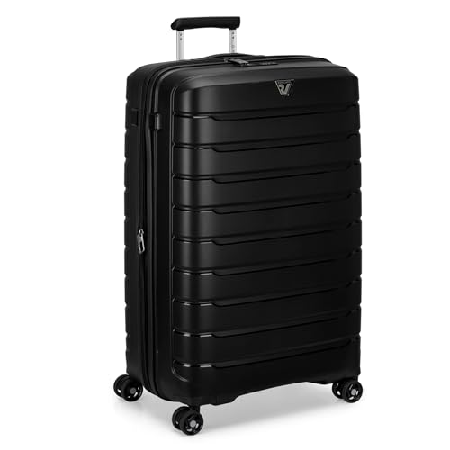 RONCATO B-Flying Großer Koffer 78 cm Erweiterbar - Schwarz